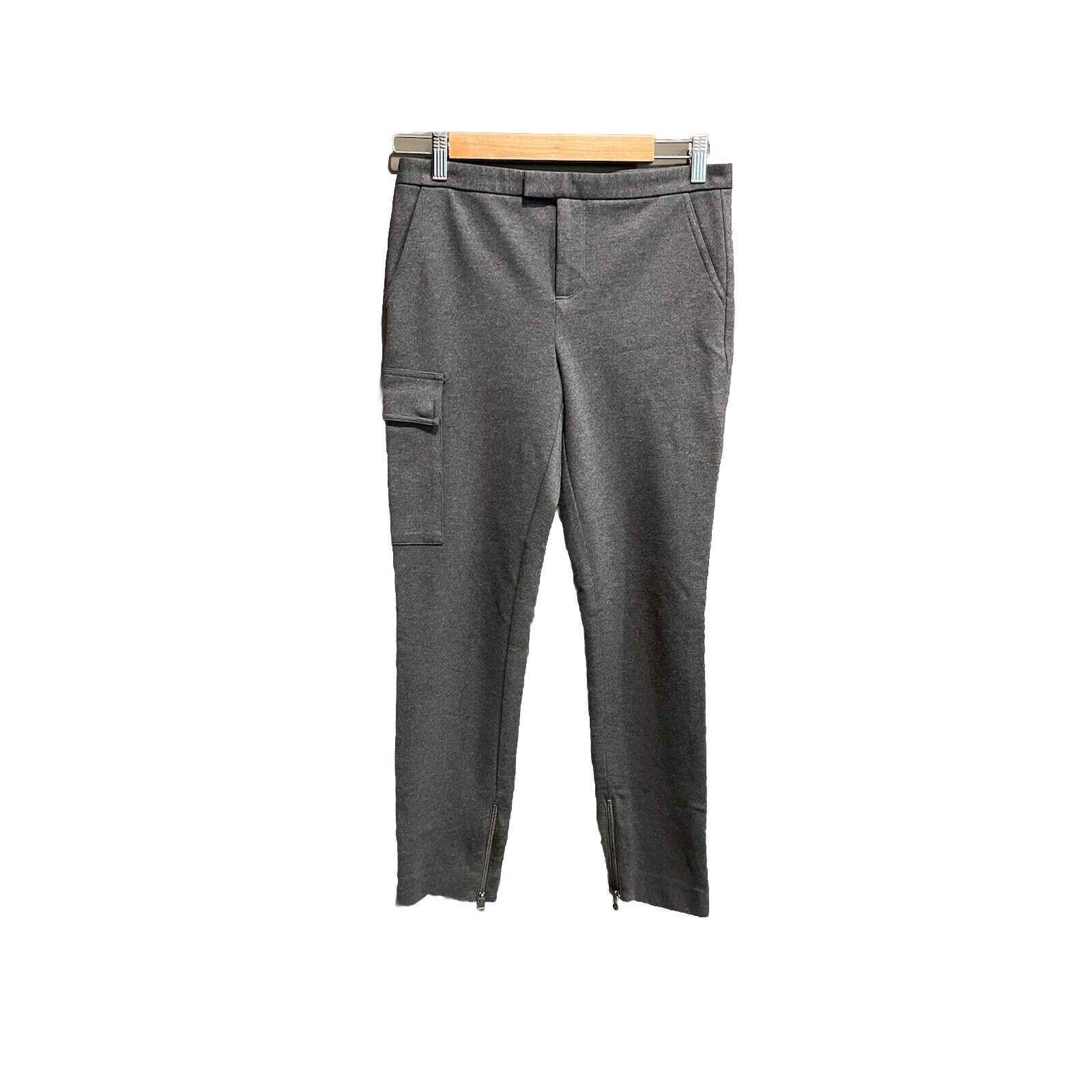 Atm Anthony Thomas Melillo Gray Women's Stretch Career Pants Size 4